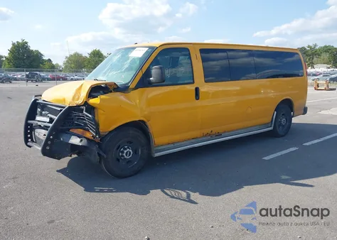 2009 GMC Savana 3500 Ls from USA, damaged, VIN 1GKHG39K191105307